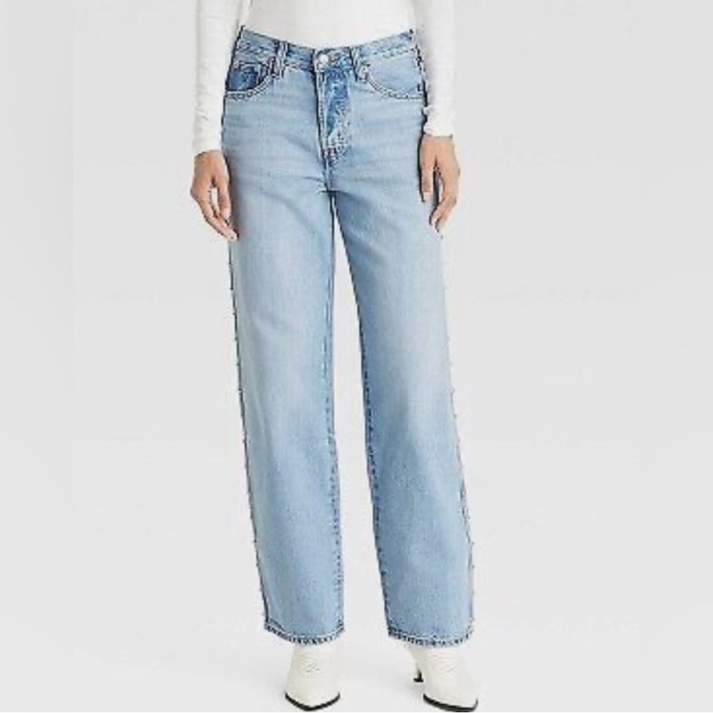 90s Baggy Studded Jeans